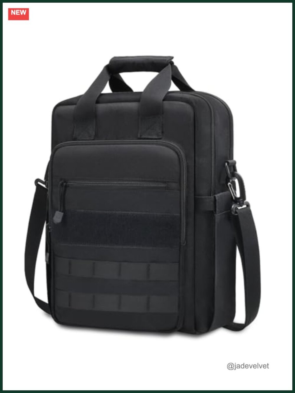 Tactical Messenger Bag for Men, 13-14 Inch Laptop Shoulder Bag